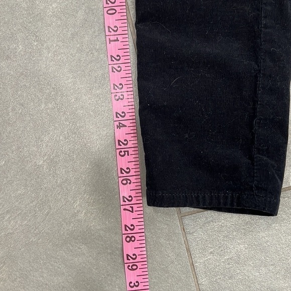 AG ADRIANO GOLDSCHMIED The legging ankle black fine corduroy skinny jeans sz 27 - Picture 9 of 9